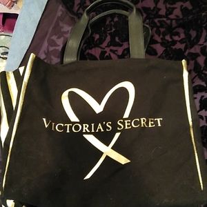 Victoria's Secret Black Cloth shoulder bag